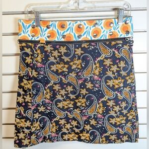 Zand Amsterdam one size reversible skirt fair trade surplus fabric no pouch